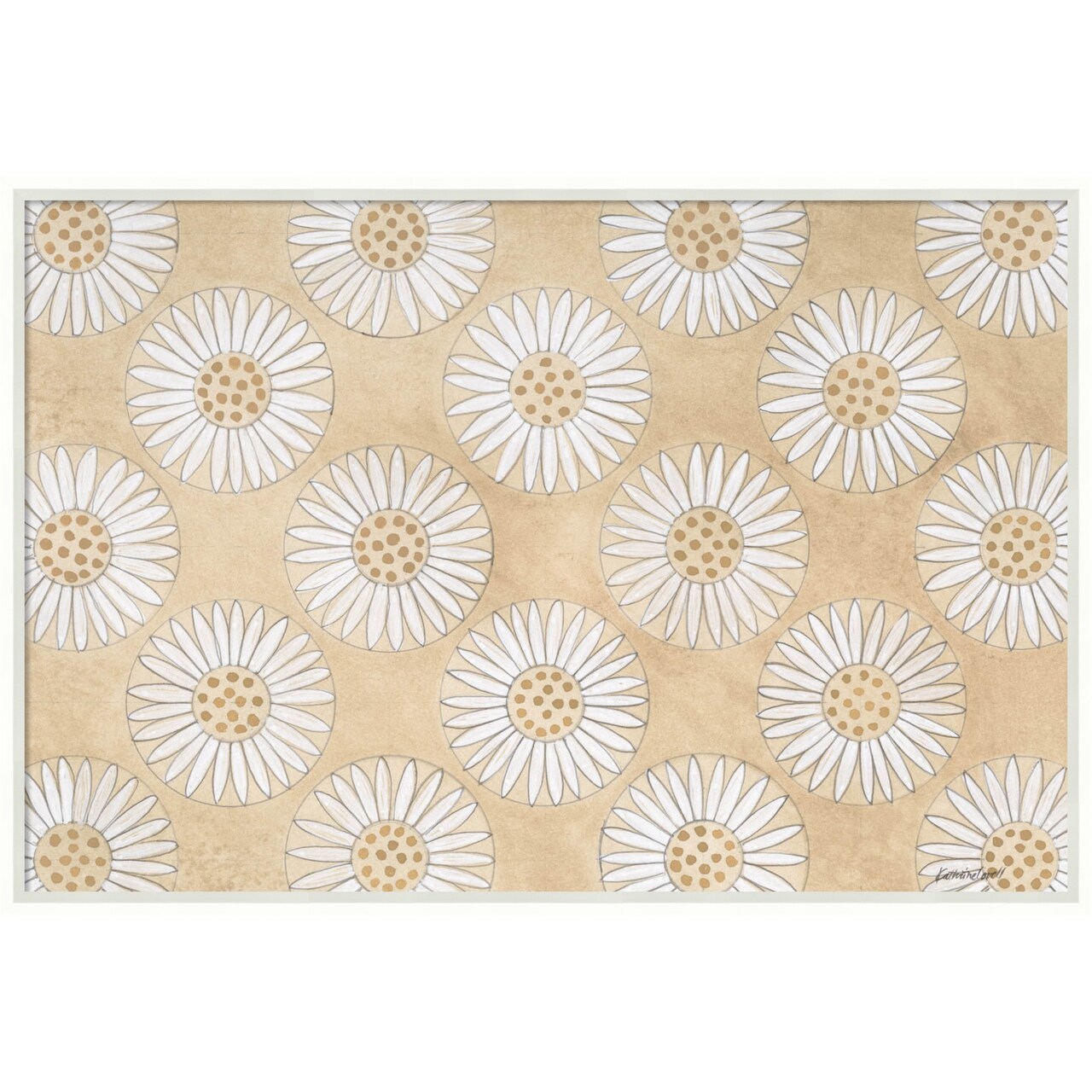 Amanti Art Framed Fabric Pinboard 37 x 25 Roundabout V Printed Bulletin Board for Use as a Vision Board or Wall Organization